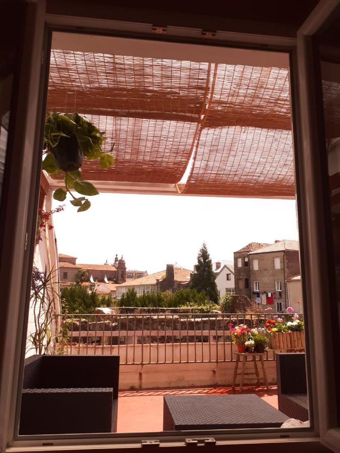 Sx6 Atico Con Terraza En Centro Historico Pontevedra Apartment Екстериор снимка